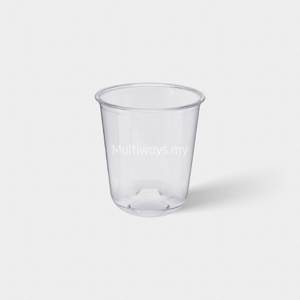PLT 12-89U - 12oz PET U Shape Plastic Cup