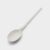MU 6.5 S - 6.5" Creamy White Plastic Spoon