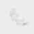 MW 250 - 2.5oz Plastic Container Hinged with Lid