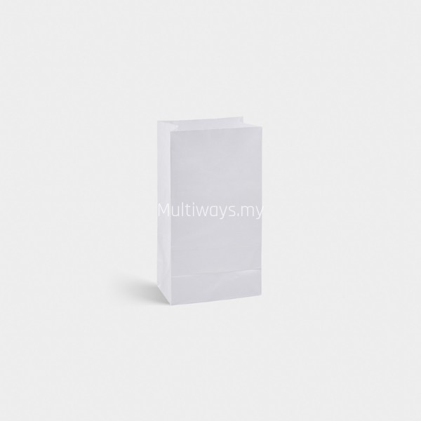 TAB 8 - Kraft SOS Paper Bag (Plain White)